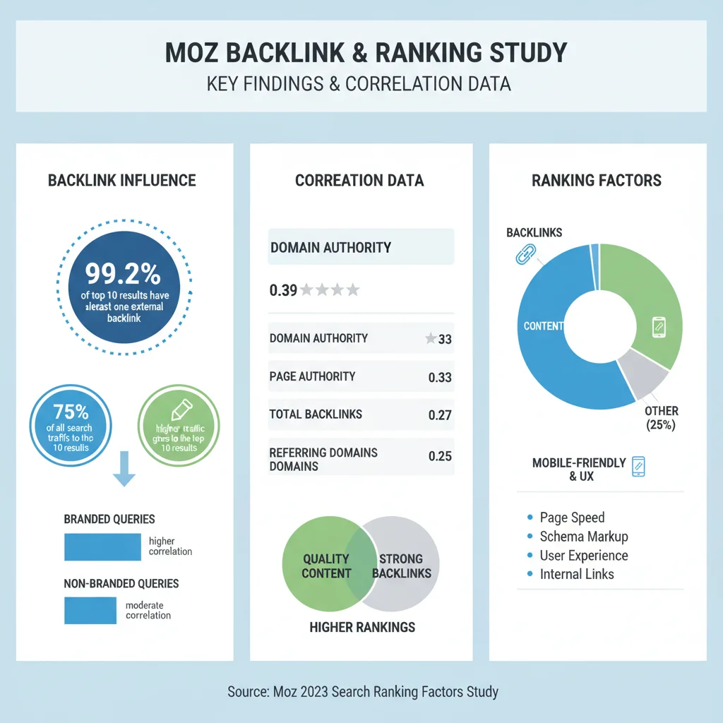 Chart comparing ranking difficulty with and without backlinks for different keyword types