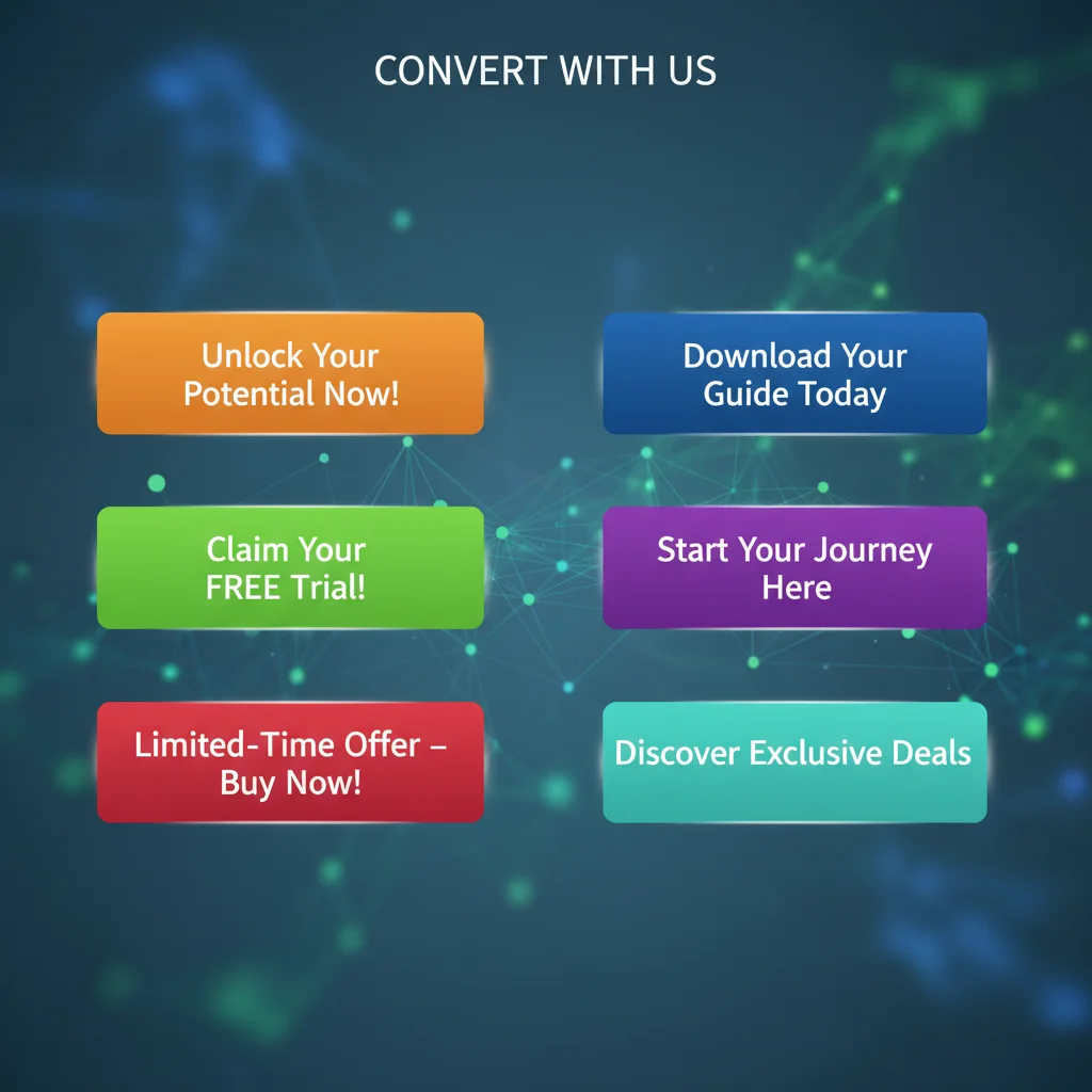 High-converting call-to-action button examples on landing pages