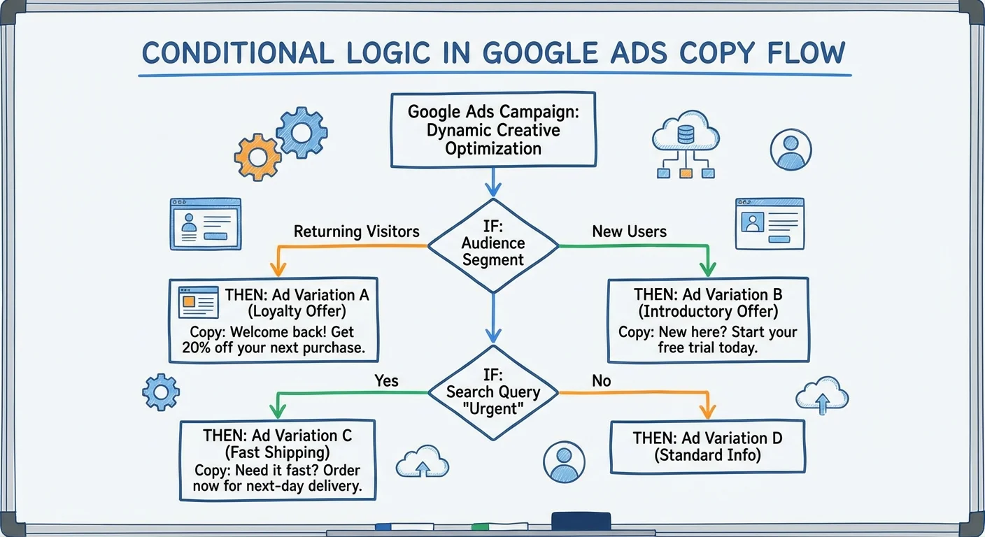 Google AdWords IF functions and ad customisers