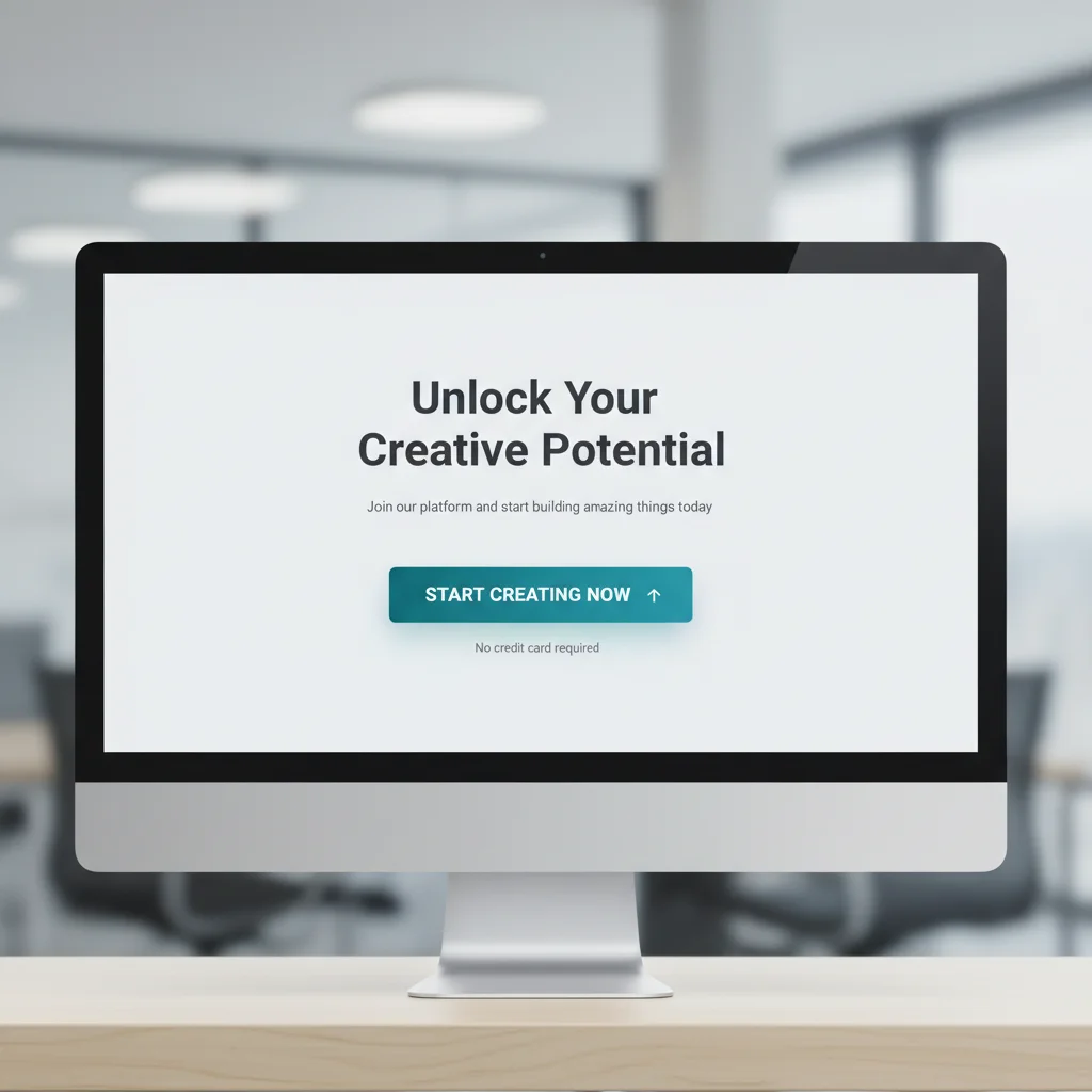 Examples of effective call-to-action button designs showing clear copy and contrasting colours