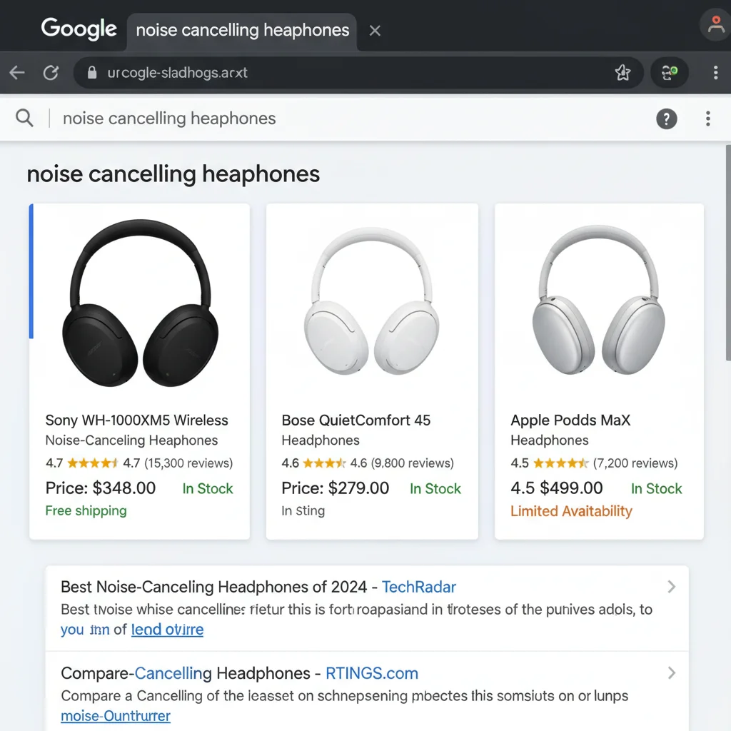 Screenshot example of a product review website or blog post linking back to an ecommerce store product page