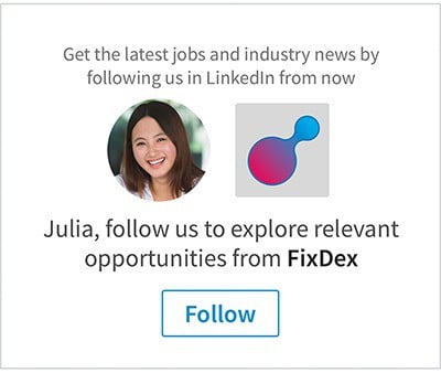 LinkedIn dynamic ad example showing personalised content with user profile photo and name