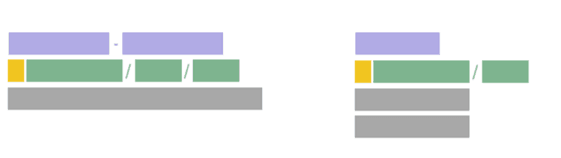 Expanded text ads display format comparison showing old vs new ad layouts in Google search results